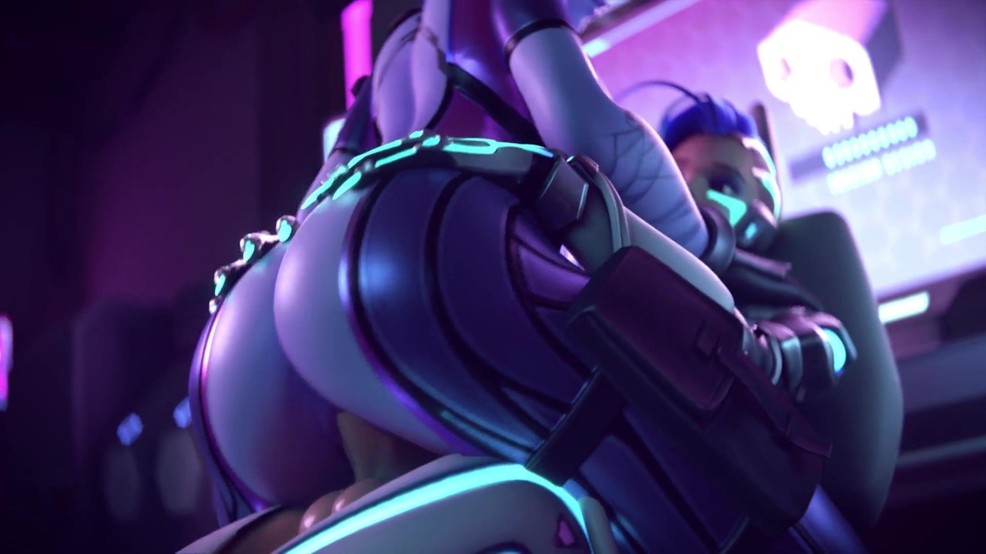 Sombra cowgirl overwatch blender animation free porn image