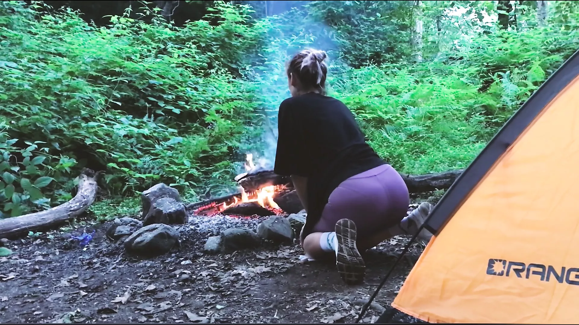Homemade Camping - Real Sex in the Forest Fucked a Tourist in a Tent: Porn 5c | xHamster