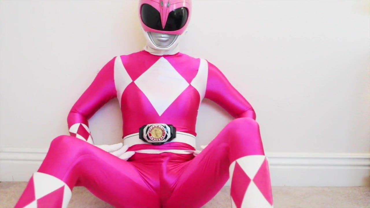Watch Pink Ranger Masturbates Again video on xHamster