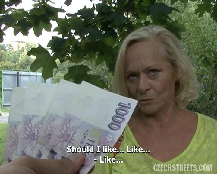 Czech Public Money Big Tits