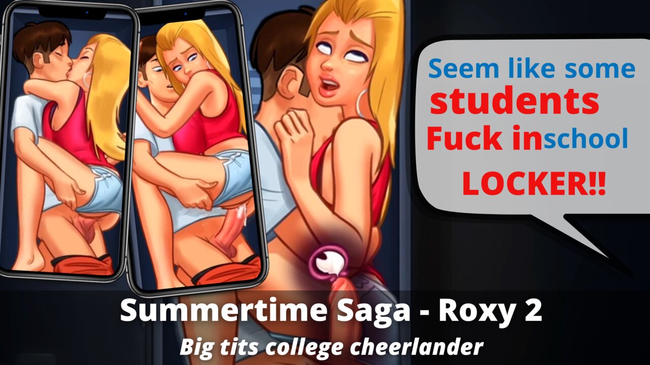 Hey Stop Fucking Hiding in the College Locker Summertime Saga Roxy 2