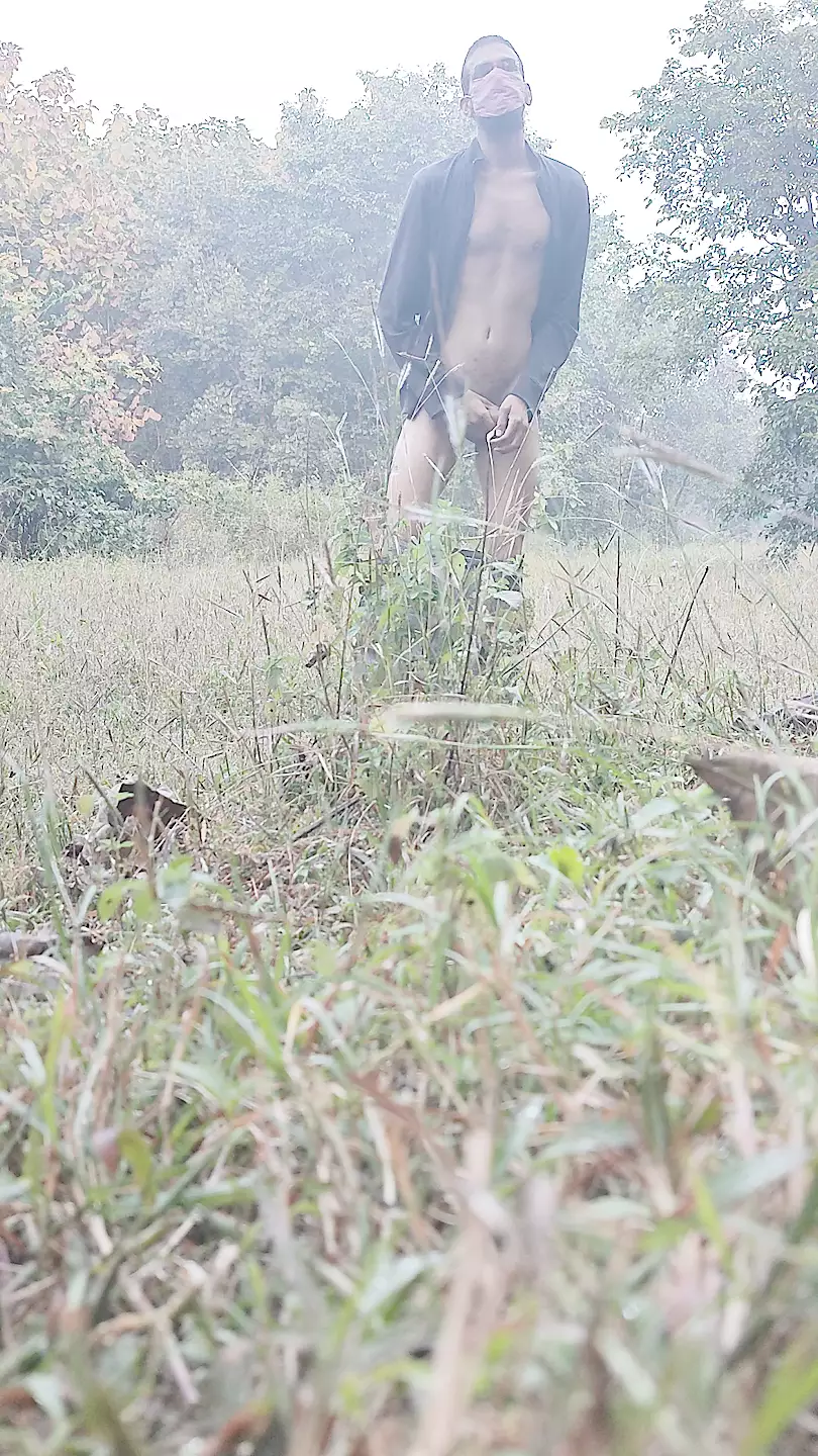 Sexy Indian teen boy nude in public image