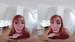 Watch redhead in VR - Lauren Phillips