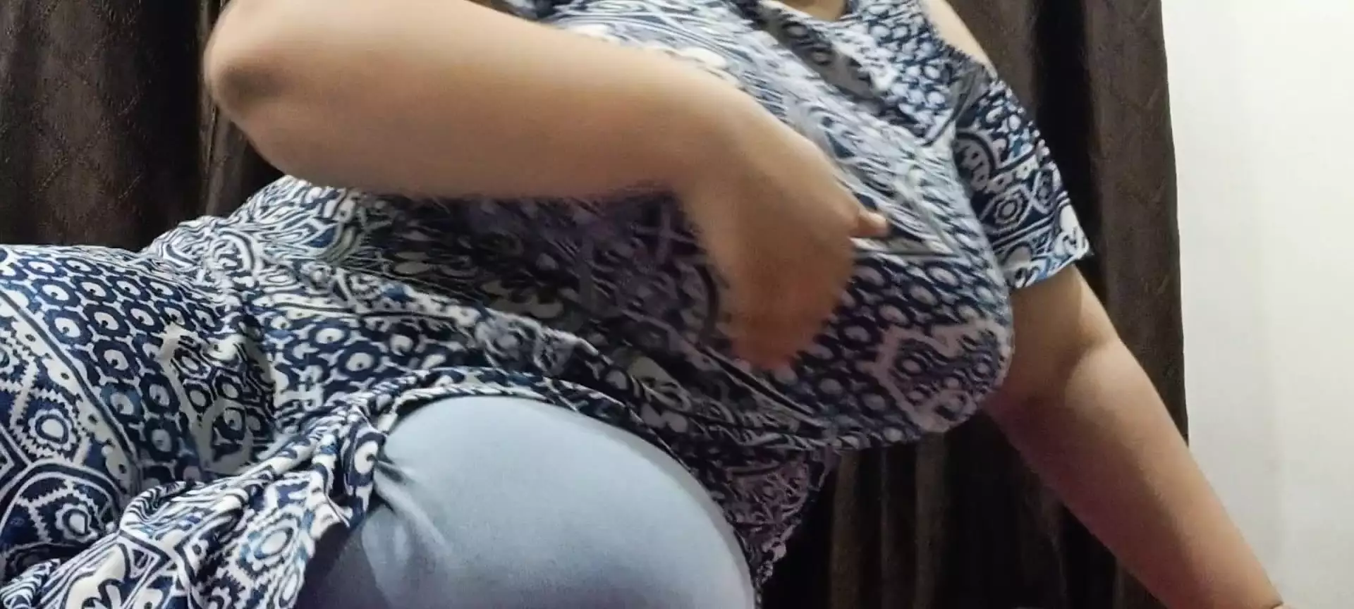 Desi Bbw Chubby Bhabhi Get Tits Fuck and Creampie picture