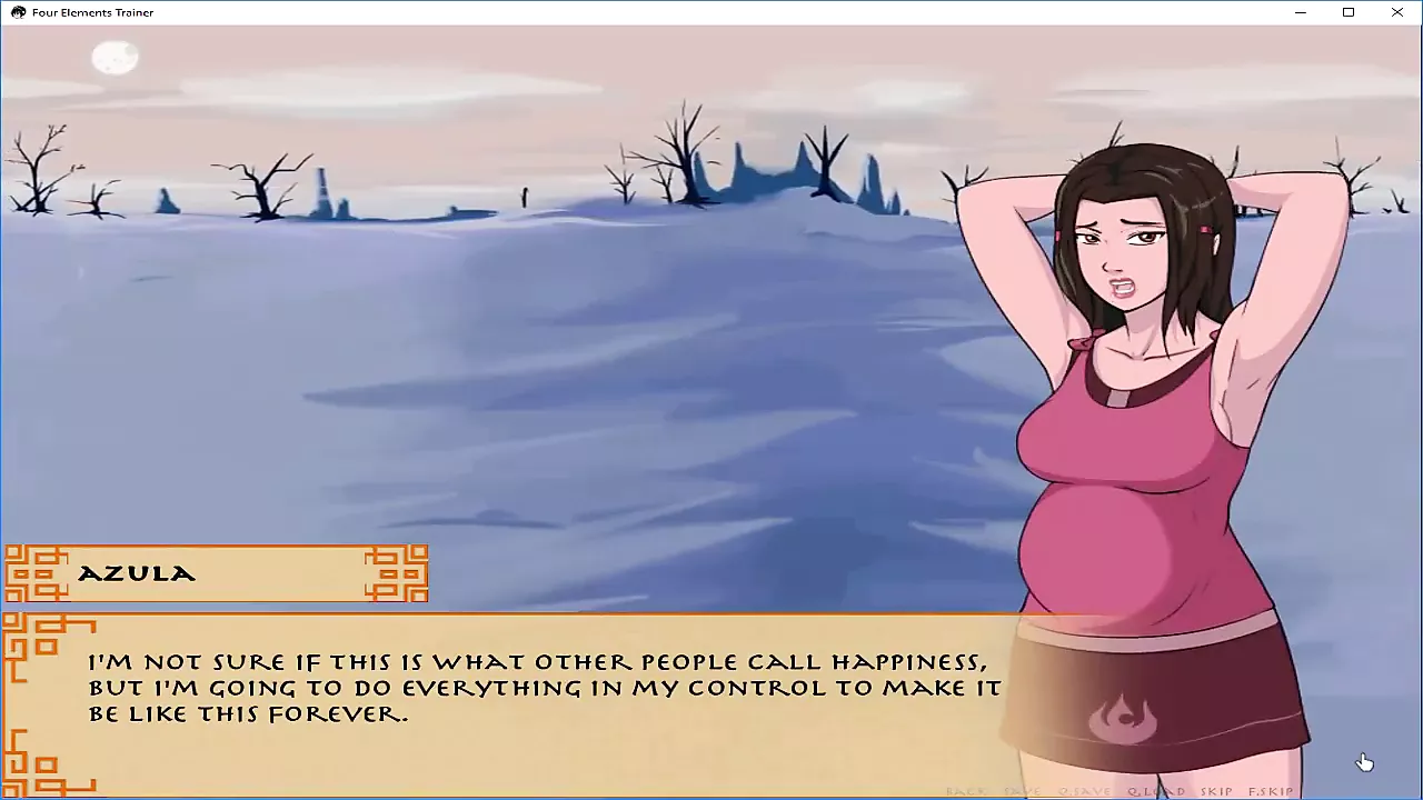 Four Elements Trainer Book 2 Love Route Part 10 Azula ending picture