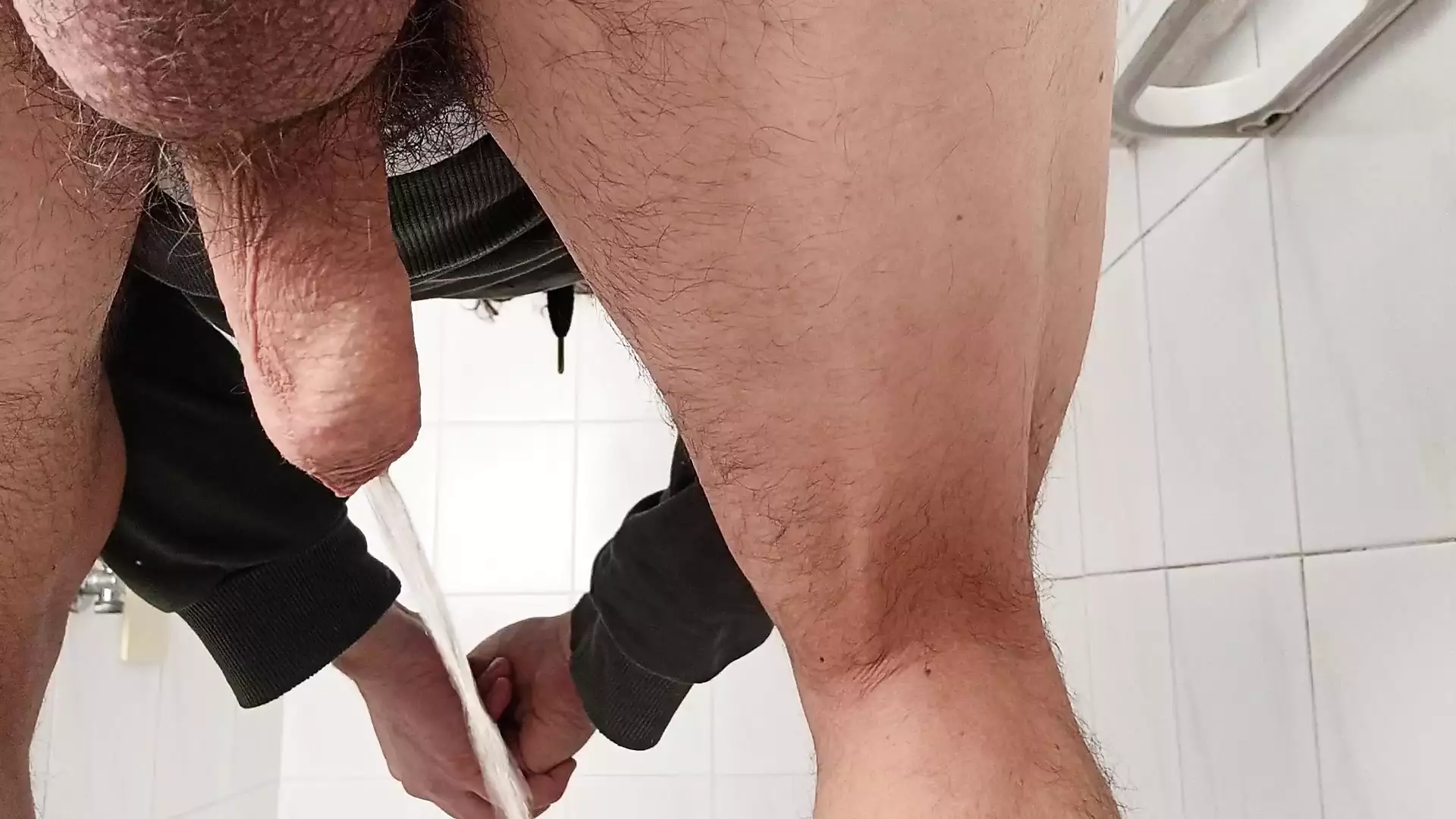 can you suck my hairy balls when I pee? image
