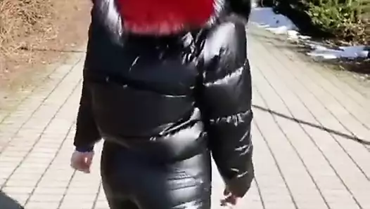 Puffy jacket porn