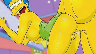 Marge Takes Homer’s Cock Like A Champ