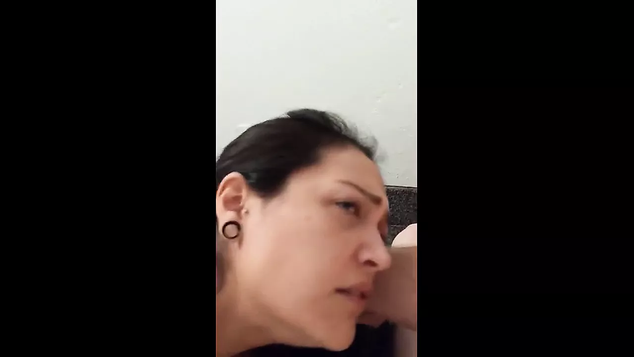 girlfriend spits out