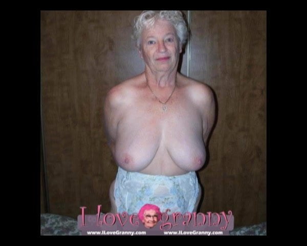 Ilovegranny Old Wrinkled Grannies With Her Hairy Pussy