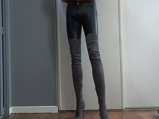 Leather bbw escort - Leather skinny push up freddy wr. up pants