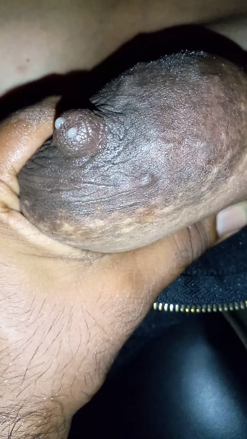 Tamil Amma gets her tits slapped and milked by Magen
