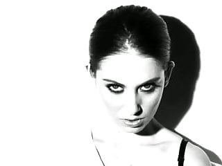Heat shield with naked girl image - Alison brie - tyler shields video shoot.