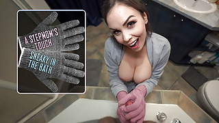 A STEPMOM'S TOUCH: SNEAKY IN THE BATH - Preview- ImMeganLive