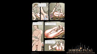 Petite ballerina bondage slave girl BDSM sex comic book