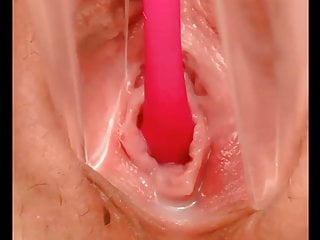 Look inside aroused vagina - Look inside