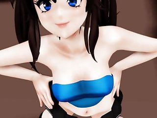 Sweet thang hentai - Mmd sexy babe under skirt views of sweet ass pussy gv00164