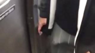 Boner in the Subway