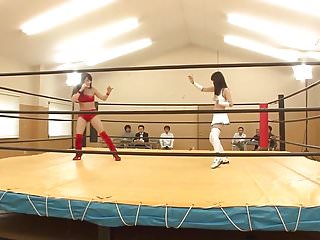 Catfight lesbian sex movies Japanese wrestling