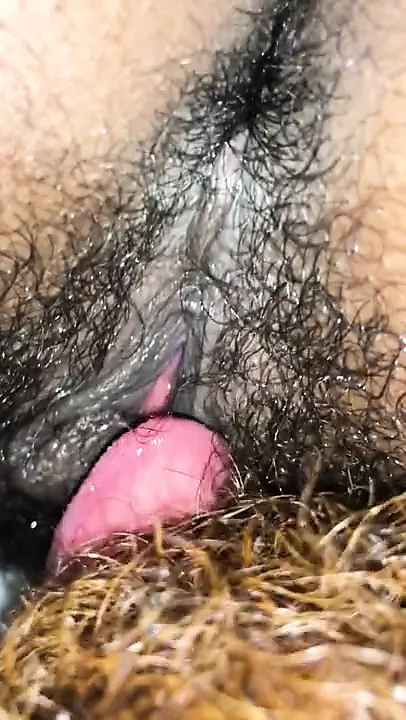 Wet Hairy Ebony Pussy