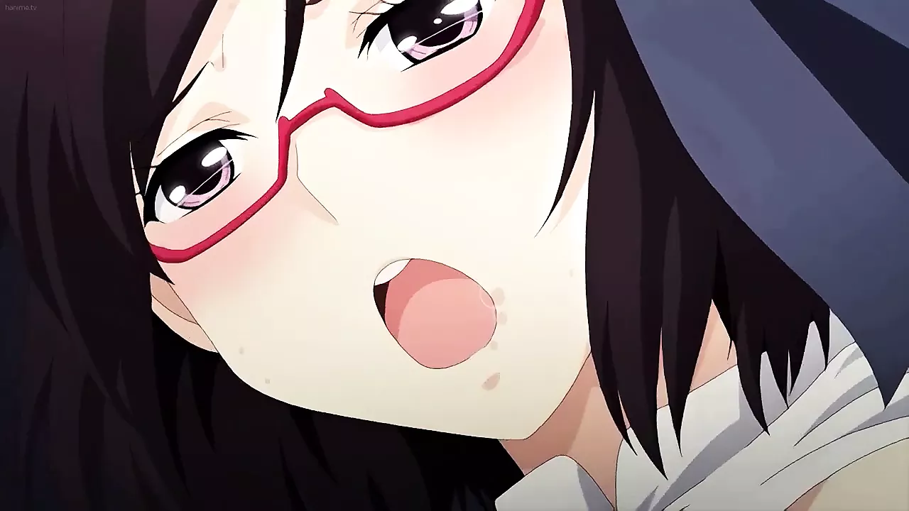 Cute anime girl learning how to sucking dick picture