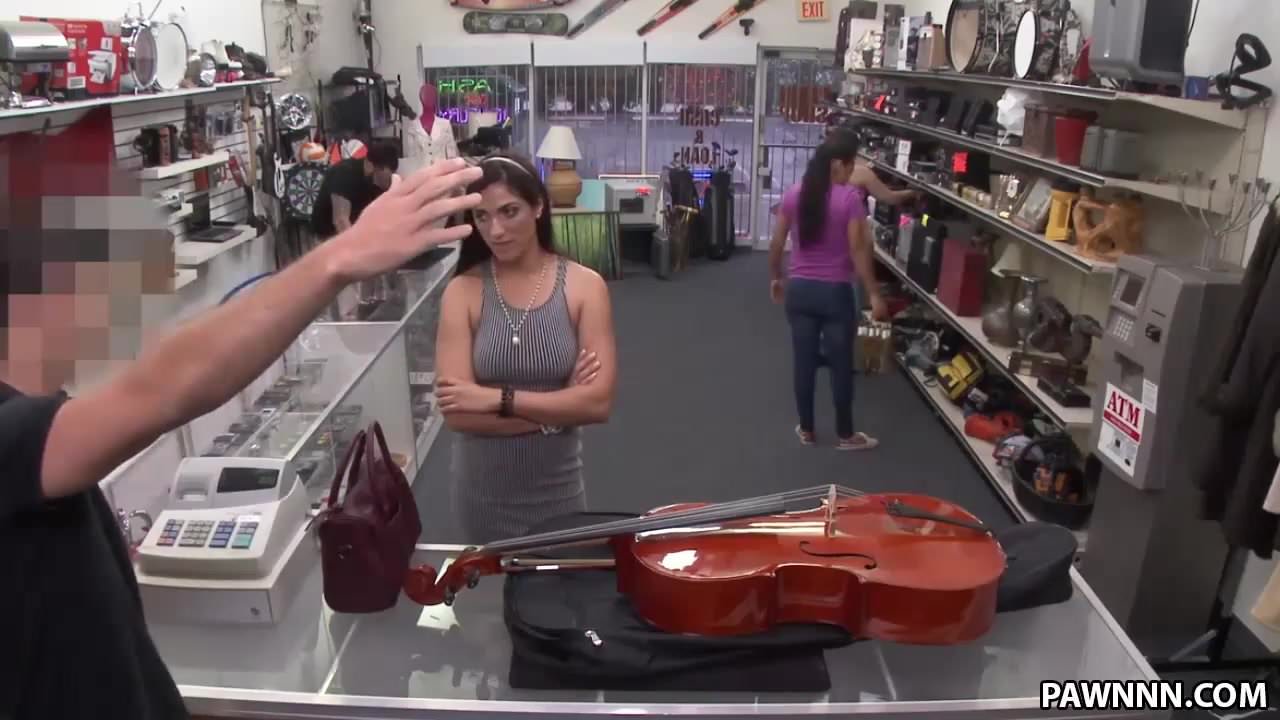 Sexy Brazilian Tries to Pawn a Cello
