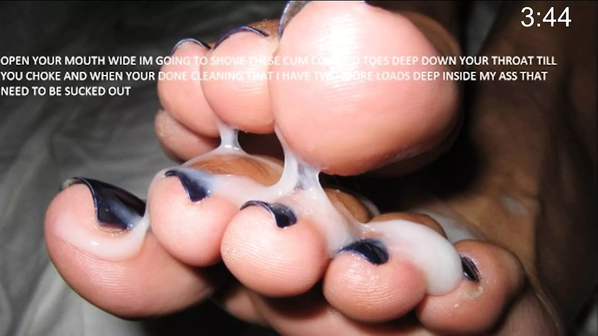 Sissy Footfag Test for Cuckolds image photo