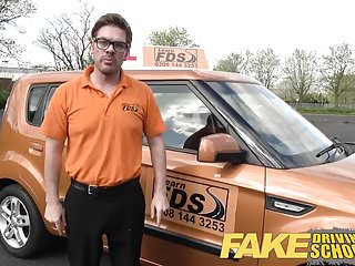 Kizzy sex prams and exams - Fake driving school teacher fucks up the exam for pert teen
