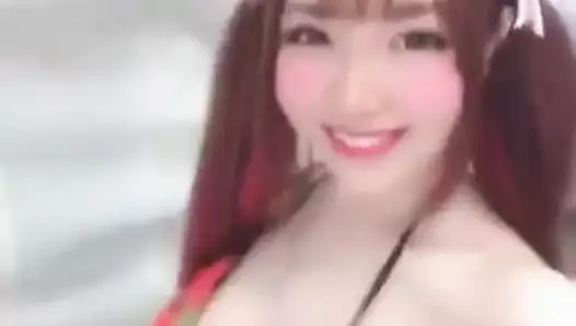 Bikini boobs video
