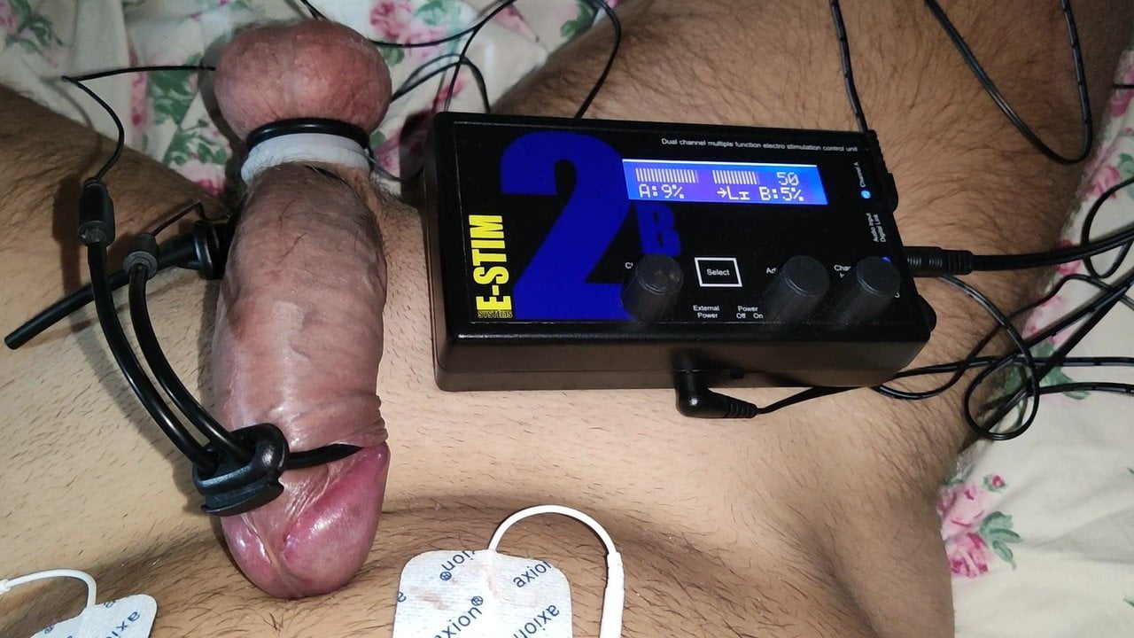 homemade electro penis stim