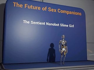 Adult surf engines - Unreal engine animation - sentient nanobot slime girl