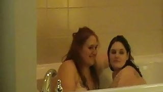 Wife has fun with another girl while we through sex party