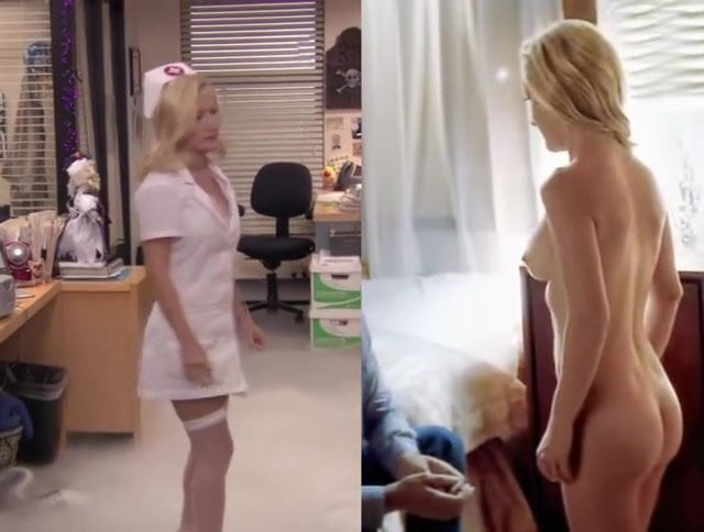 Angela from the office naked