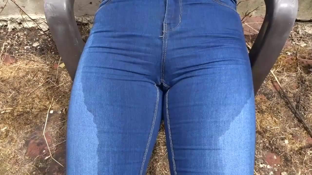 Watch Pissing some Times in My Jeans in One Day gay video on xHamster - the...