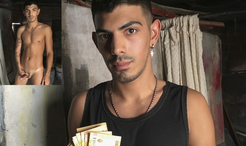 Magro Twink Latino Garoto Pago Em Dinheiro Para Foder Pau Grande Do