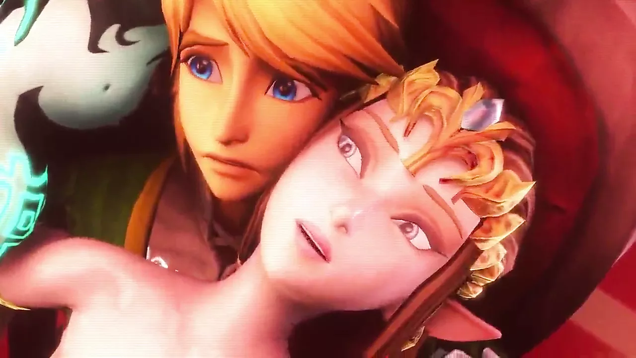 Link cuckolded by Princess Zelda enjoying Ganons Cock photo
