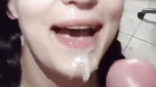 Trashbuns Getting Her Face Nutted On pt3