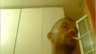 webcam wank straight italian man