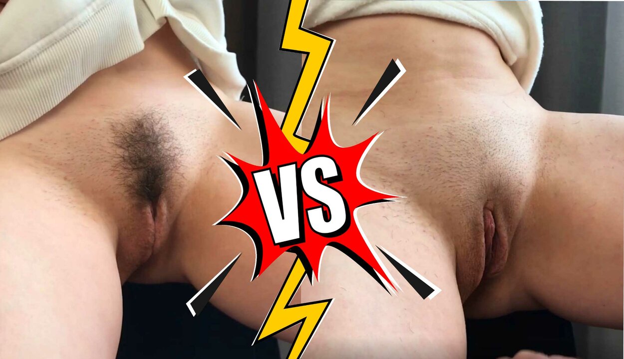 Which pussy do you like best? Hairy or Shaved? Vote! picture