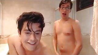 Cam boys shower fuck