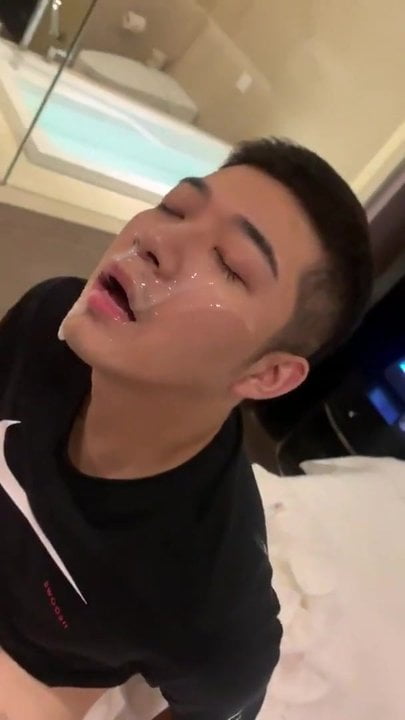 Small Asian Takes His Cum In Her Mouth
