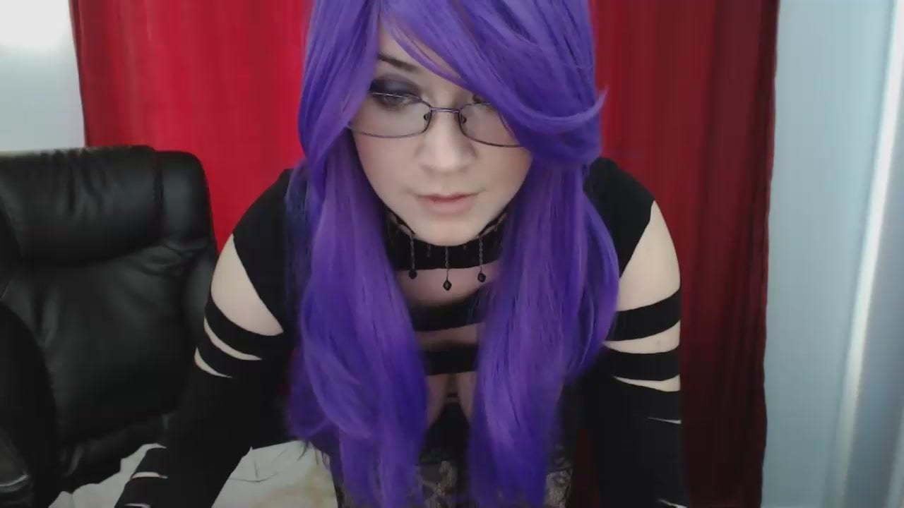 Purple Hair Porn