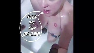 PISS IN MY FACE & MOUTH COMPILATION