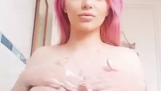 Big Tits Pink Hair