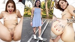 Tattooed Skater Girl Vanessa Vega Squirting And Fucking, POV