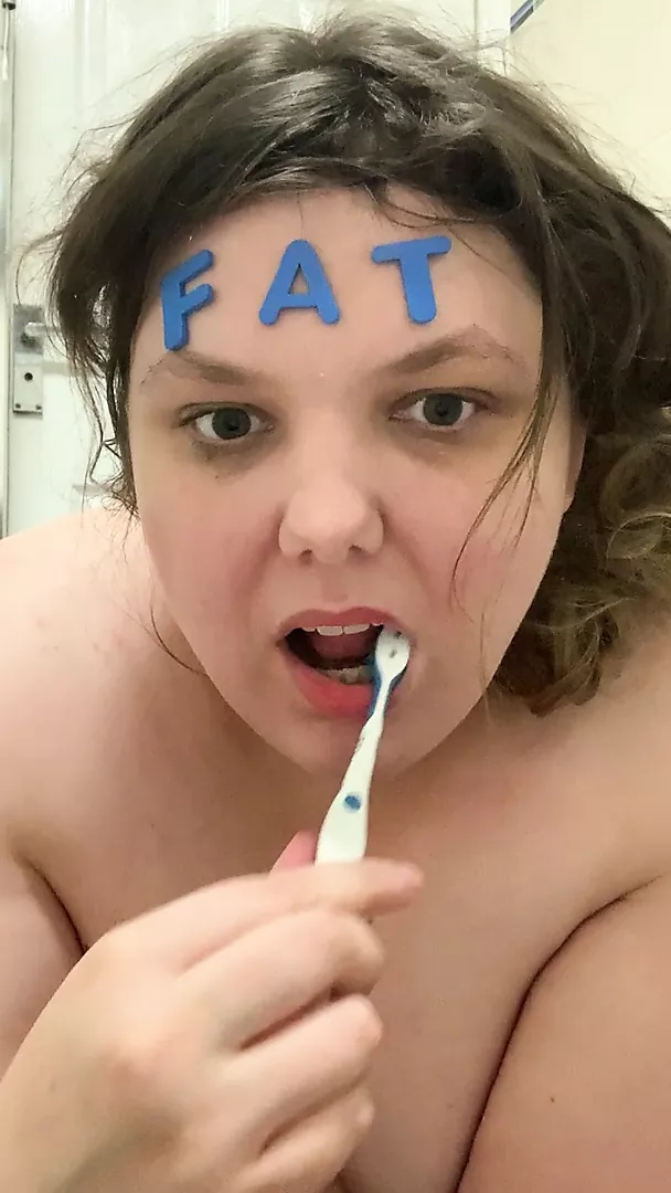 608px x 1080px - Fat Slut Cleans Ass with Toothbrush - Ass to Mouth Humiliation | xHamster