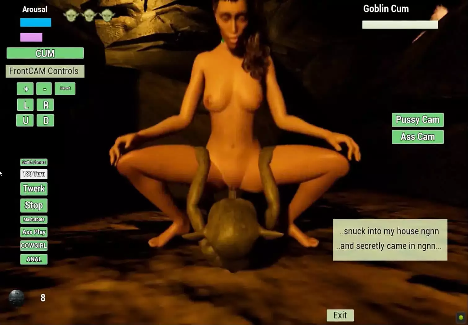 Going Goblin Mode Cowgirl Doggystyle Fuck that Goblin Dick However You Want the Single Goblin Sex Cam Demo