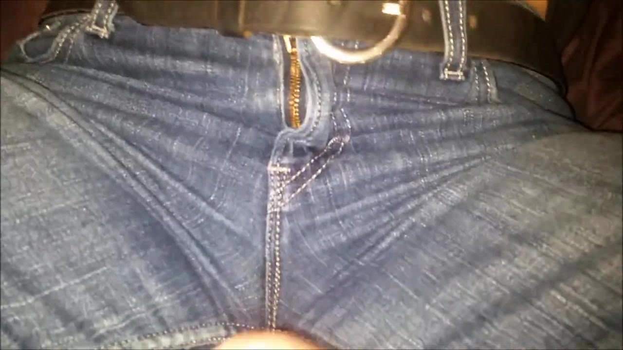 Cum Soaked Jeans
