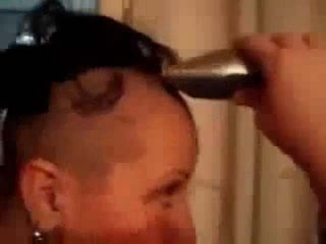 Porn head shave Barberette Headshave