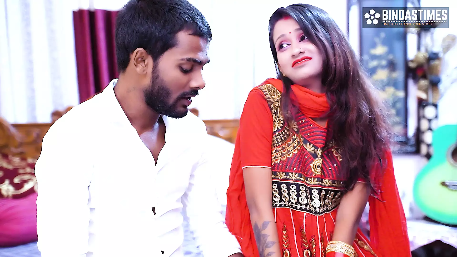 My Cute Desi Sexy New Wife Doesnt Want Me To Go The Office For A Whole Day ( Hindi Audio ) pic